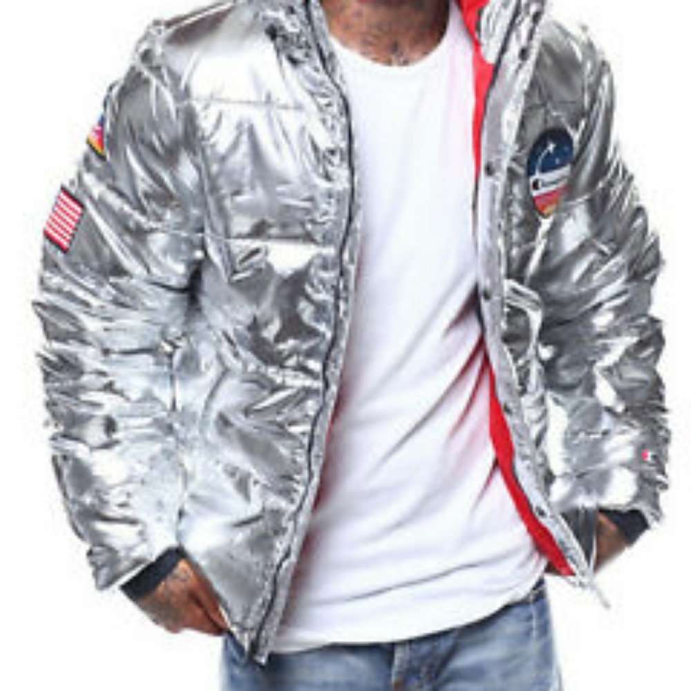 NEW Champion NASA Collab Men's puffer jacket